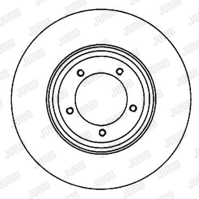 561979J-1 JURID Тормозной диск (фото 1)