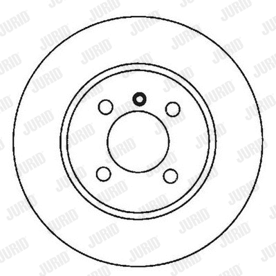 561980JC JURID Тормозной диск (фото 1)