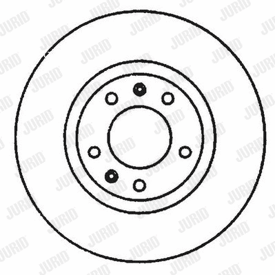 561992JC JURID Тормозной диск (фото 1)
