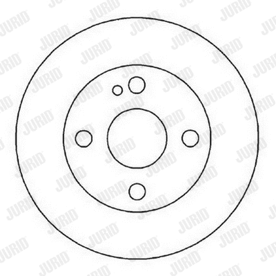562022JC JURID Тормозной диск (фото 1)