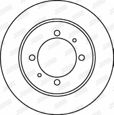 562059JC JURID Тормозной диск (фото 1)