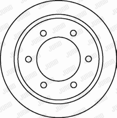 562073JC JURID Тормозной диск (фото 1)