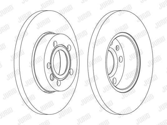 562079JC-1 JURID Тормозной диск (фото 1)