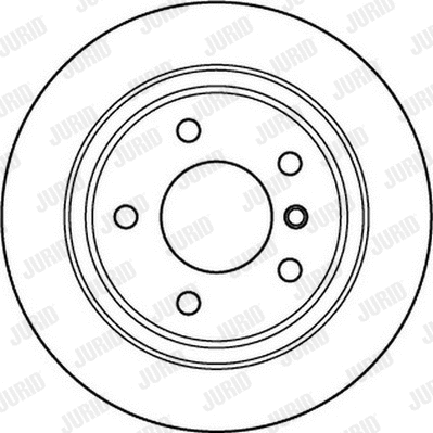 562094JC JURID Тормозной диск (фото 1)
