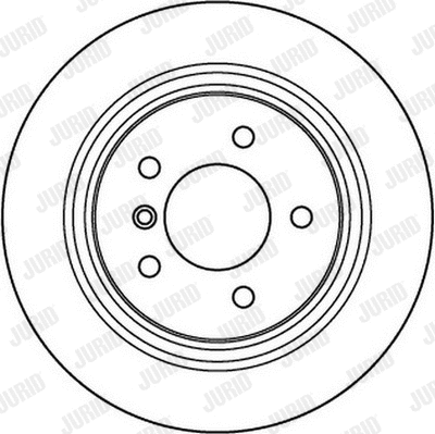 562095J JURID Тормозной диск (фото 1)