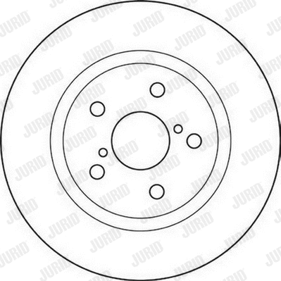 562119J JURID Тормозной диск (фото 1)