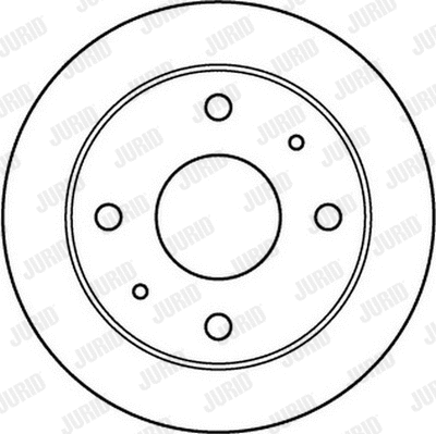 562144J-1 JURID Тормозной диск (фото 1)
