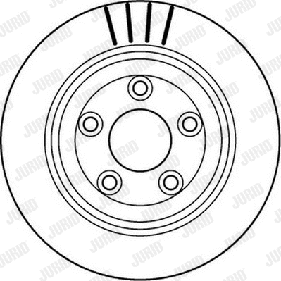 562146JC-1 JURID Тормозной диск (фото 1)