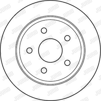 562148JC JURID Тормозной диск (фото 1)