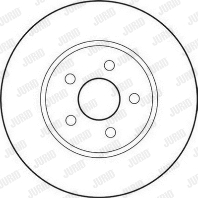 562180JC JURID Тормозной диск (фото 1)