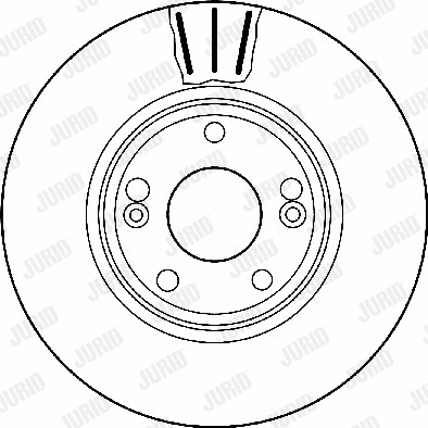 562183J JURID Тормозной диск (фото 1)