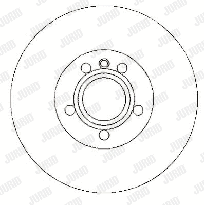 562198JC JURID Тормозной диск (фото 1)