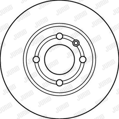 562209J JURID Тормозной диск (фото 1)