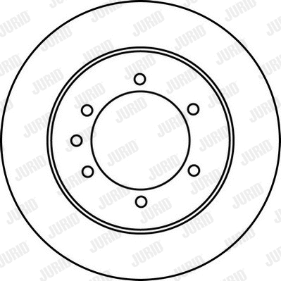 562223J JURID Тормозной диск (фото 1)