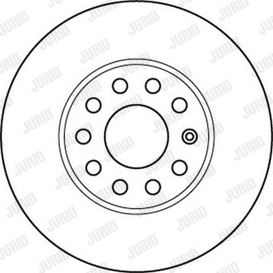 562235JC-1 JURID Тормозной диск (фото 1)