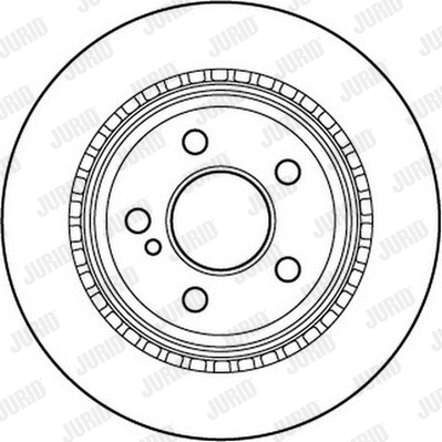 562242JC-1 JURID Тормозной диск (фото 1)