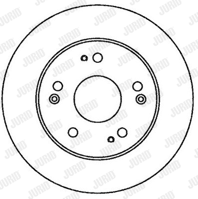 562260JC JURID Тормозной диск (фото 1)