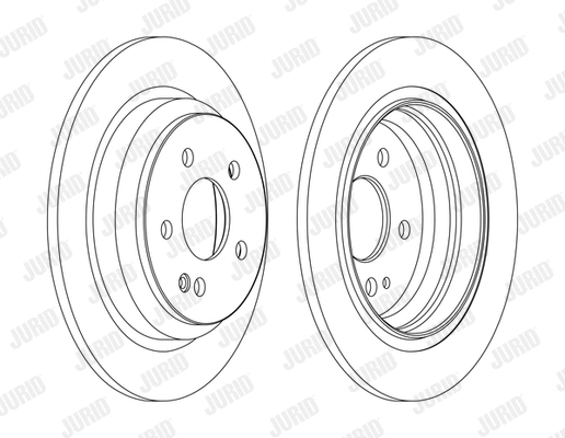 562263JC-1 JURID Тормозной диск (фото 1)