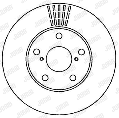 562269JC-1 JURID Тормозной диск (фото 1)