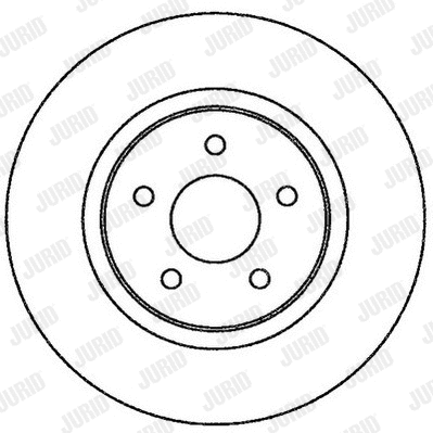562270JC JURID Тормозной диск (фото 1)