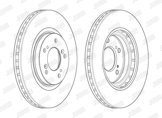 562283JC JURID Тормозной диск (фото 1)