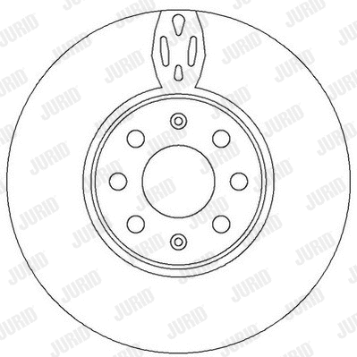 562297JC JURID Тормозной диск (фото 1)