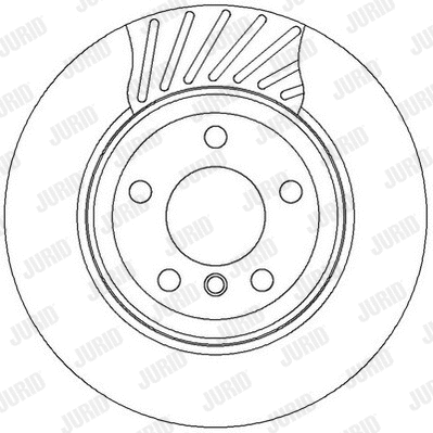 562327JC-1 JURID Тормозной диск (фото 1)