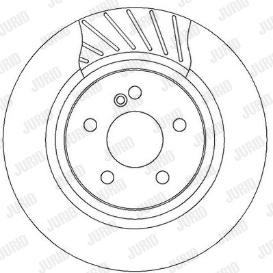 562329J JURID Тормозной диск (фото 1)