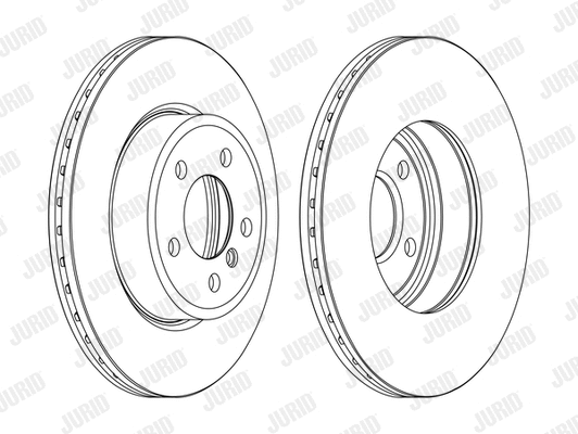 562350JC JURID Тормозной диск (фото 1)