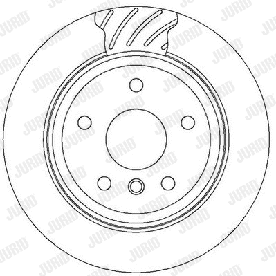 562353J JURID Тормозной диск (фото 2)