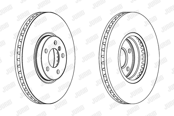 562357JC-1 JURID Тормозной диск (фото 1)
