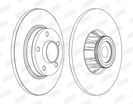 562365JC JURID Тормозной диск (фото 2)