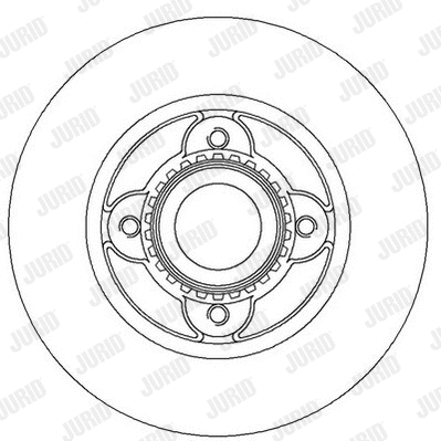 562366JC-1 JURID Тормозной диск (фото 1)