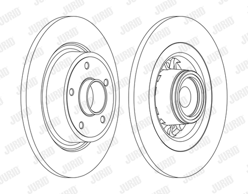 562378J JURID Тормозной диск (фото 1)