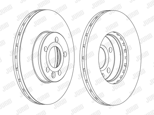 562382JC JURID Тормозной диск (фото 1)