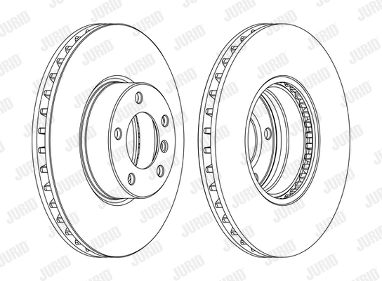562384J-1 JURID Тормозной диск (фото 2)