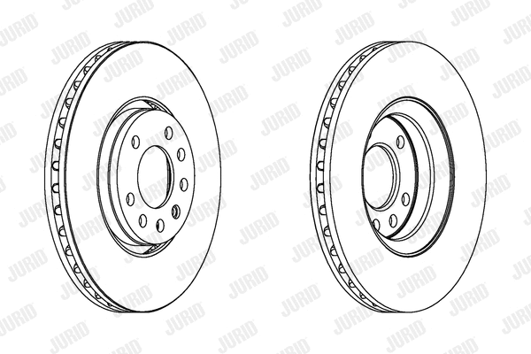 562385JC JURID Тормозной диск (фото 1)