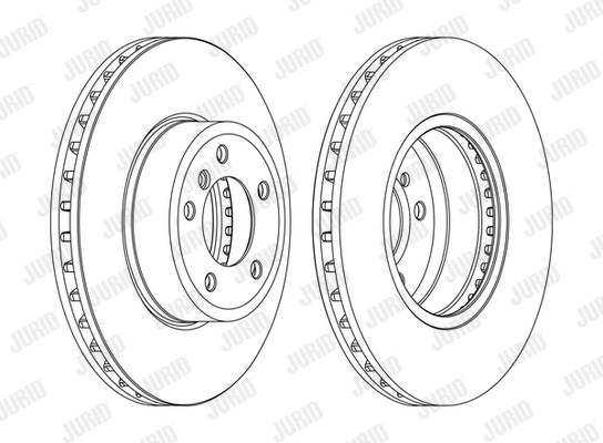 562397JC-1 JURID Тормозной диск (фото 1)