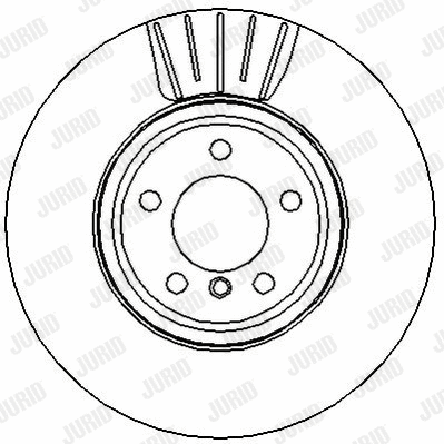562401J JURID Тормозной диск (фото 1)