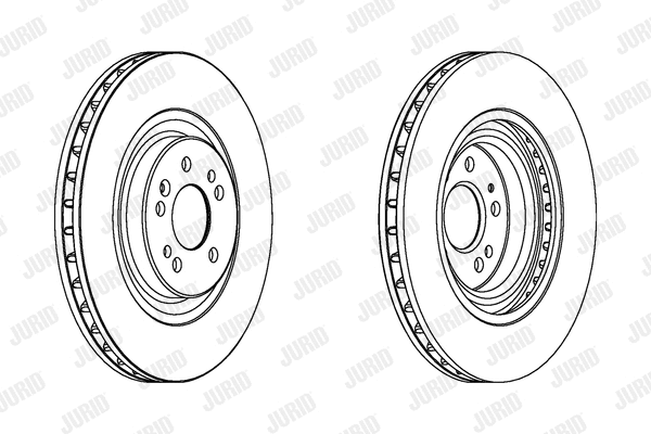 562402JC JURID Тормозной диск (фото 1)