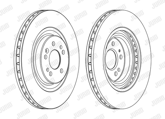 562402JC-1 JURID Тормозной диск (фото 1)