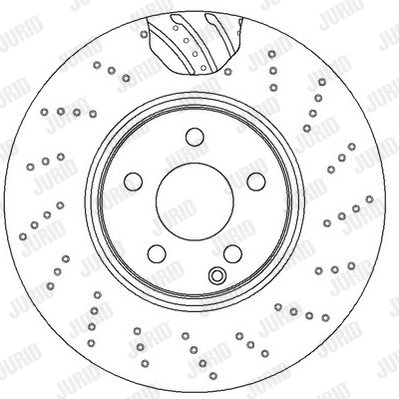 562404JC JURID Тормозной диск (фото 3)