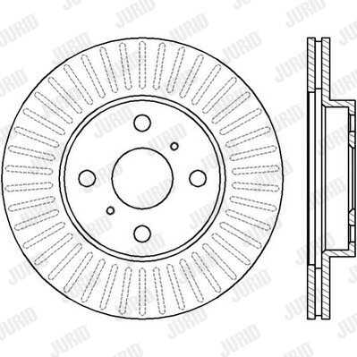 562409JC-1 JURID Тормозной диск (фото 1)