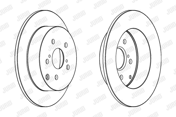 562415JC-1 JURID Тормозной диск (фото 2)