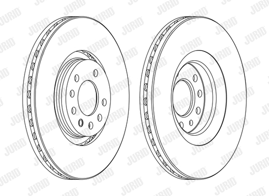 562423J-1 JURID Тормозной диск (фото 1)