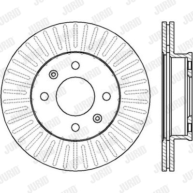 562425J JURID Тормозной диск (фото 1)