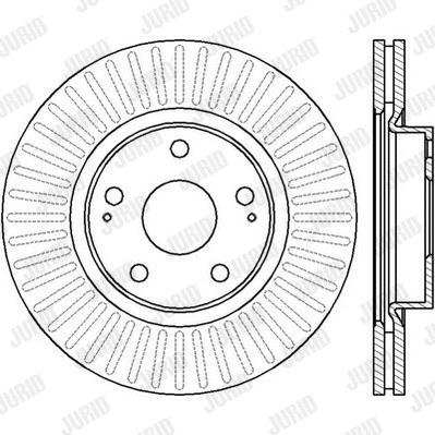 562430JC JURID Тормозной диск (фото 1)