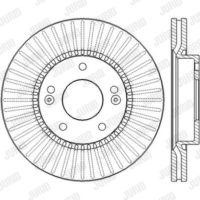 562433JC JURID Тормозной диск (фото 1)