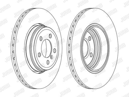562437JC-1 JURID Тормозной диск (фото 1)