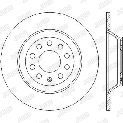 562438JC-1 JURID Тормозной диск (фото 1)